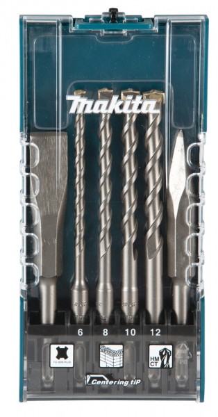 Makita E-15746 SDS-Plus Bohrer- Meißel Set   0226 6103