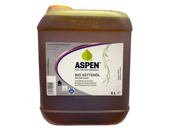 Aspen BIO - Kettenöl Haftöl 5 Liter  0223 5144