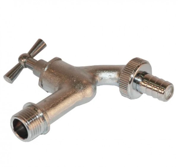 1/2" Auslaufventil Absperrhahn Absperrventil Auslaufhahn mit Knebelgriff 0322 5395