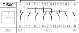 125A Netzumschalter Lasttrenner Umschalter 0922 1982