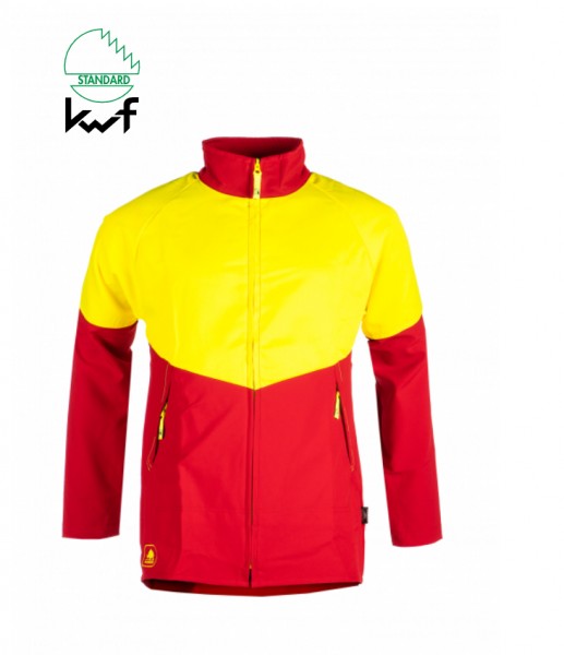 SIP Arbeitsjacke Flex Boxer, Farbe red-hv yellow. Größe M     1220 5744