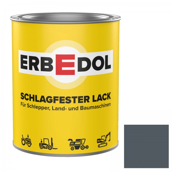 RAL 7011 Eisengrau Büchner Erbedol Lack Kunstharzlack Farbe 750ml  0225 4701