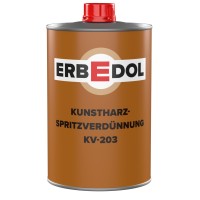 Erbedol Schlagfester Lack | Kunstharzlack RAL 5024 | PASTELLBLAU | 0,75l Dose