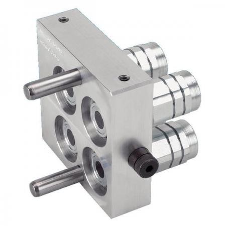 Multikupplung Hydraulikkupplung 4fach Geräteseitig