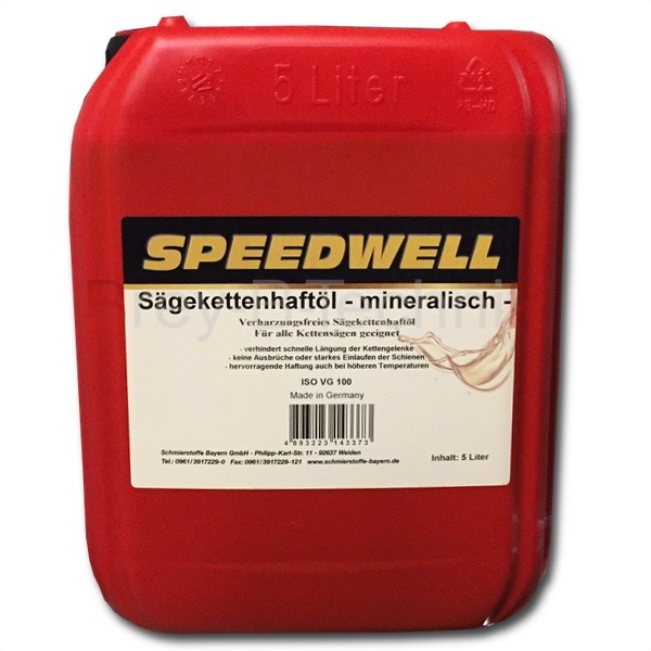 Sägeketten - Öl  5 Liter, Kettenhaftöl