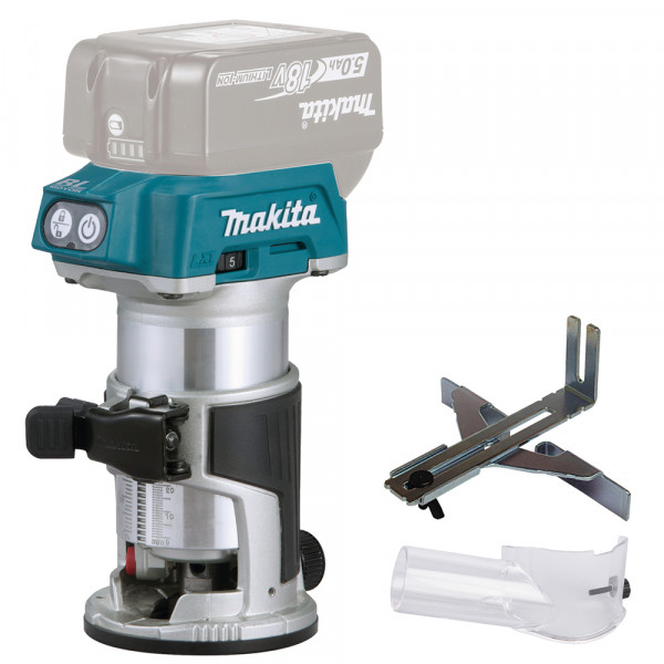 Makita DRT50Z Akku-Multifunktionsfrse Kantenfrse Oberfrse 18V