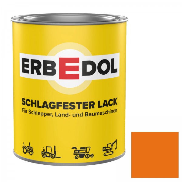 RAL2011 Tieforange AS Motor Büchner Erbedol Lack Kunstharzlack Farbe 750ml 0625 9254