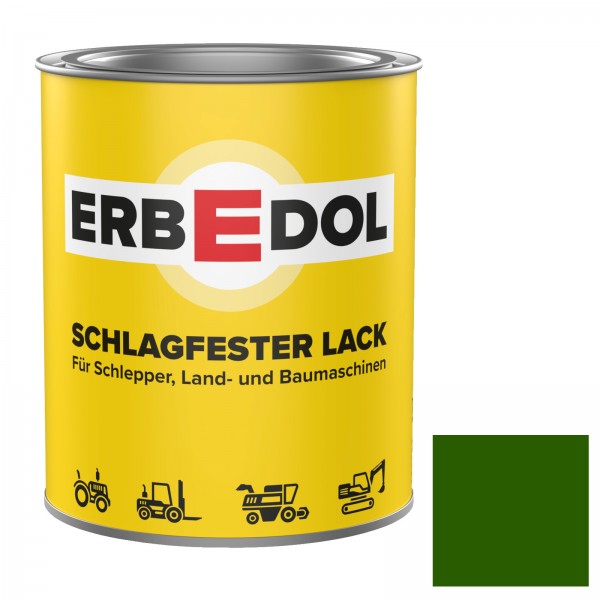 RAL 6002 Laubgrün Erbedol Lack Kunstharzlack Farbe 750ml   0225 5047