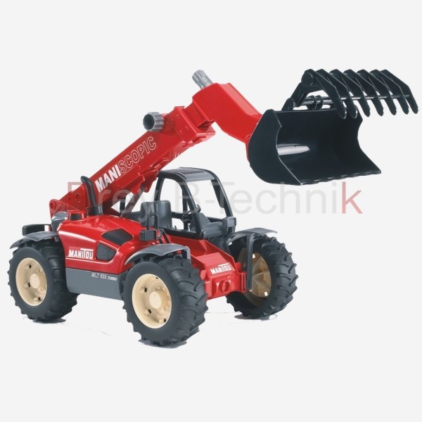 BRUDER 02125 Manitou Teleskoplader MLT 633