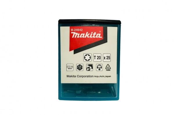 Makita B-24642 Bit T20 25 Stück  Torx T20  25 mm