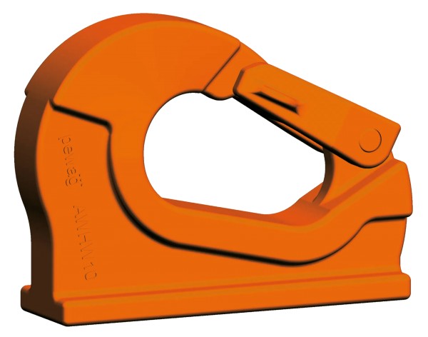 Pewag AWHW 1300 kg Anschweißhaken Bagger Baggerhaken Lasthaken Baggerlöffel Haken Löffel Rot AWHW1,3    1124 4455