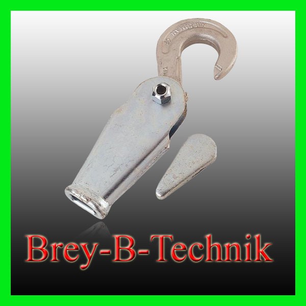 Brey-B-Technik Würgekette Rot 2,5m 8mm Chokerkette Rückekette Forstkette Schleifkette 0421 1490 