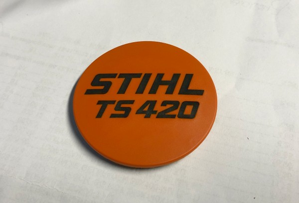 Stihl 4238 967 1501 TYPENSCHILD TS 420