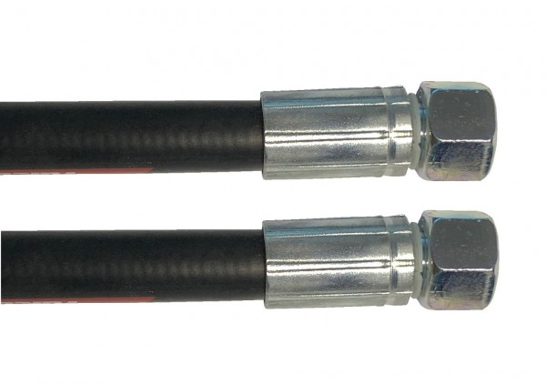Hydraulikschlauch 12l 2000mm 2SC DN10 | Gewinde M18x1.5 | DKOL - DKOL | Nenndruck 330bar | Hydraulik Schlauch | Hydraulikschläuche  1225  3025