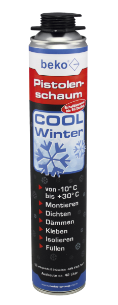 Beko Pistolenschaum CoolWinter 1-K von -10°C bis +30°C 1222 8706