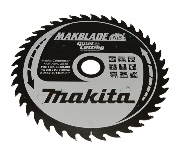 Makita B-33489 MAKBLADE+ Sgeb. 250x30x4 8251 0621