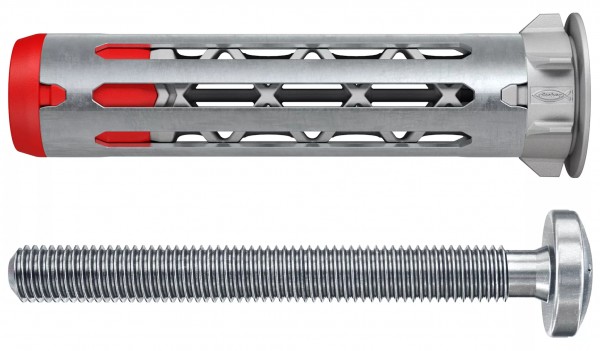 fischer Hohlraumdübel DuoHM 5 x 55 S PH TX (25 Stk.), Panhead-Schraube, TX-Antrieb    0225 8888