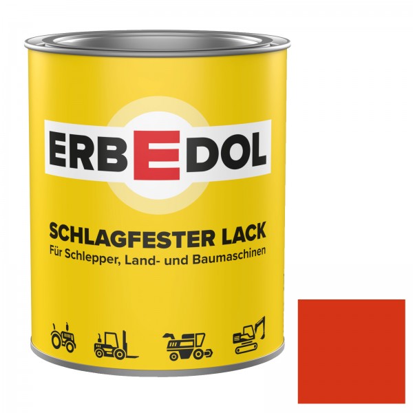 RENAULT ORANGE PA2340 Erbedol Lack Kunstharzlack Farbe 750ml  0225 4708