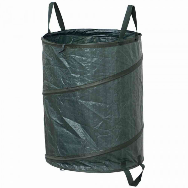 Gartensack 168l Springrahmen 90gr/m PE-Gewebe 3 Griffe  0421 5020