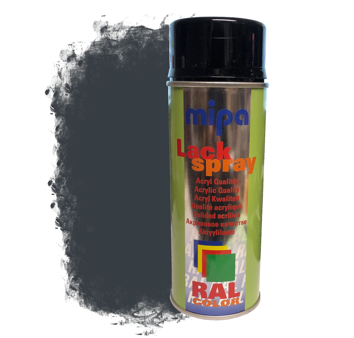 TRISTARcolor 2K Acryl Spraydose RAL 7016 Anthrazitgrau Seidenmatt – 400 Ml, Schnelltrocknend, Für Metall & Mehr