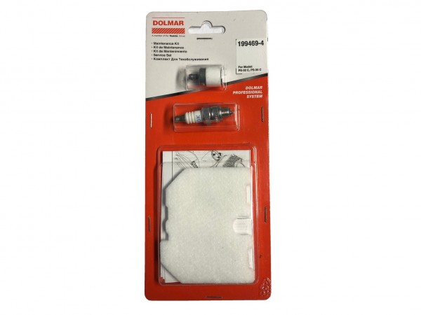 Makita Dolmar Motorwartung-Set Nylonfilter 199469-4 PS35C, PS-35 C, PS32C, PS-32 C