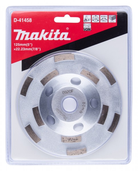 Makita D-41458 Diamantschleiftopf grob 125mm   0226 5763